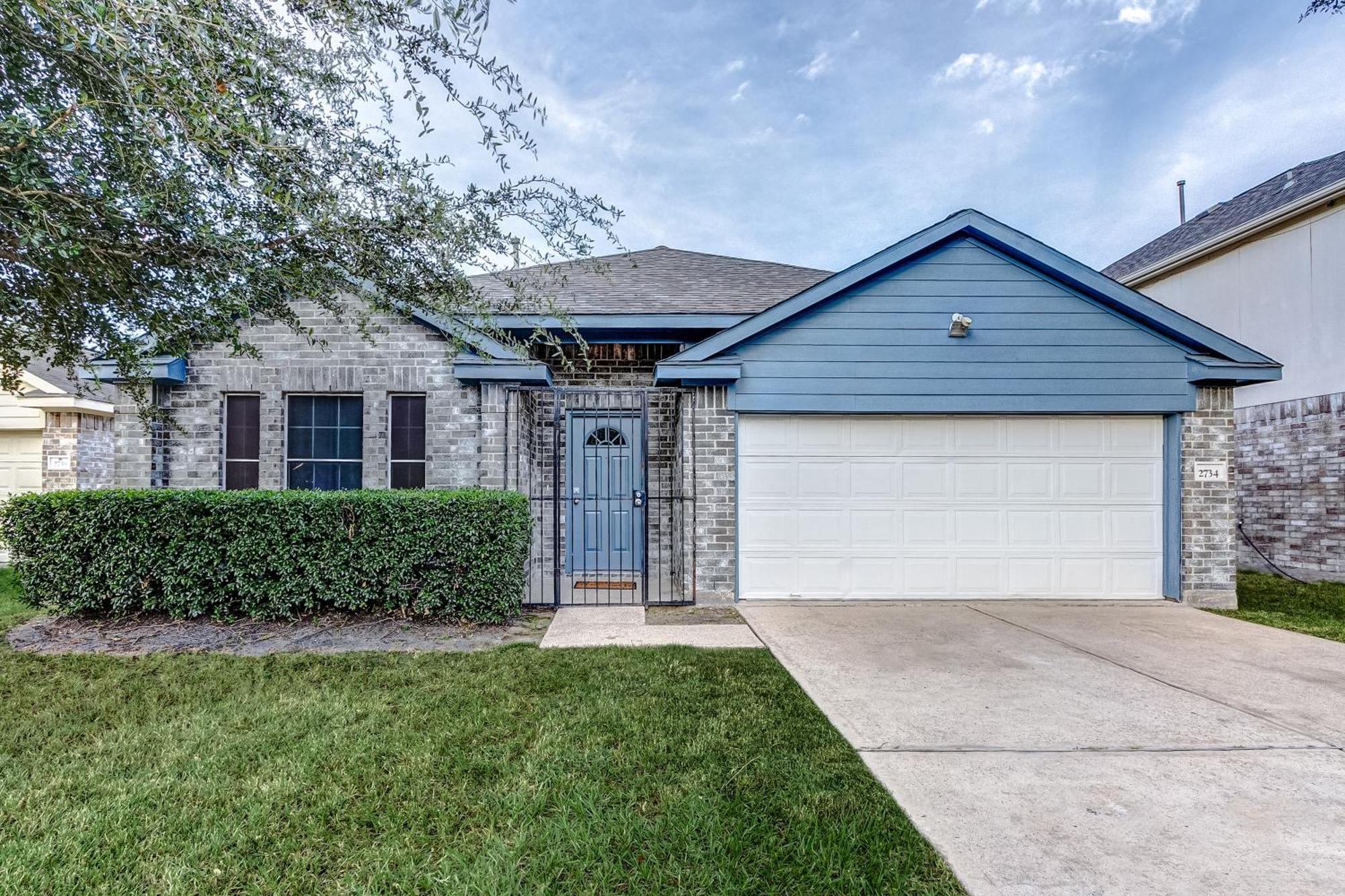 Houston Blue House Villa Buitenkant foto